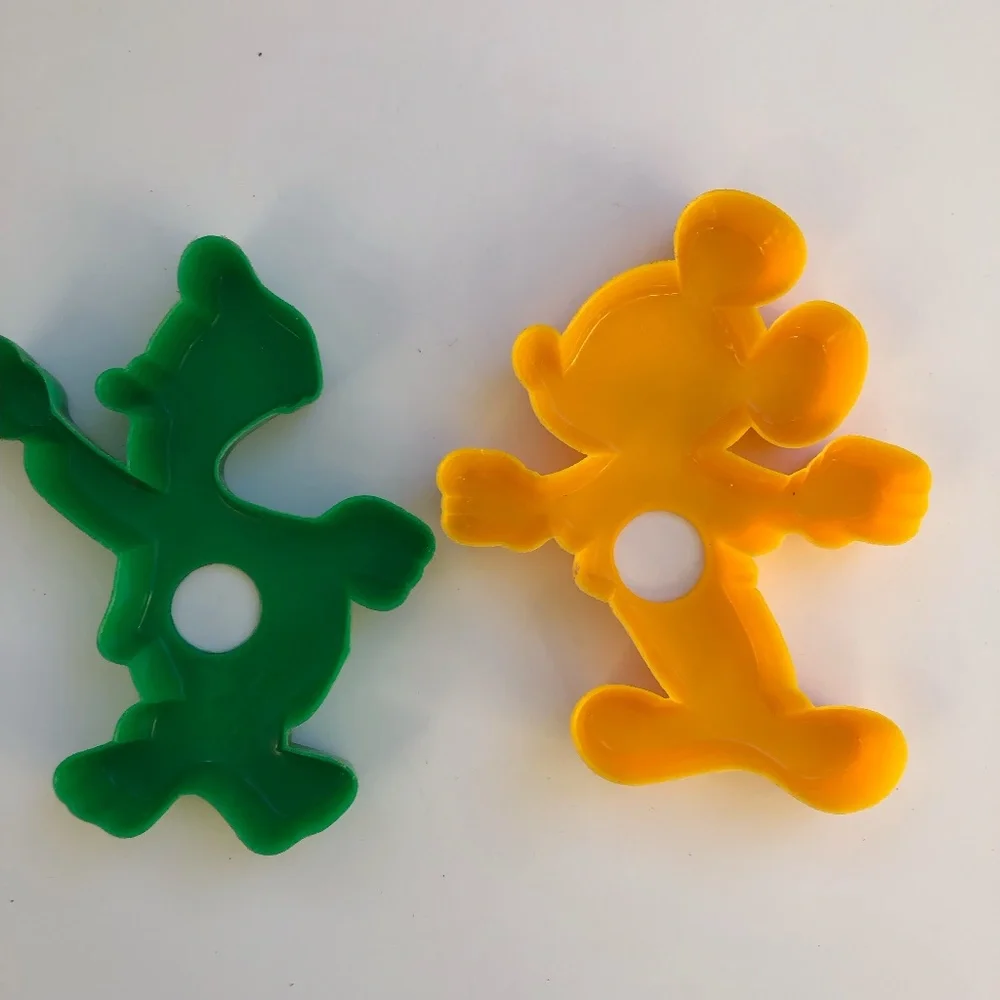 Vintage Mickey Mouse and Donald Duck Cookie Cutters